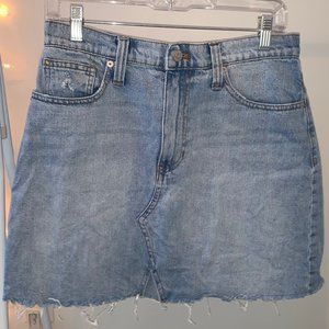 Madewell Denim Mini Skirt
